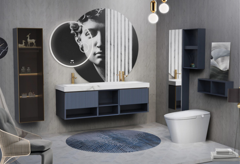 评测 | 恒洁奢适系列定制浴室柜：精致生活的最好姿态